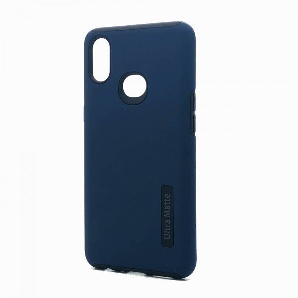 Wholesale Samsung Galaxy A10S Ultra Matte Armor Hybrid Case (Navy Blue)